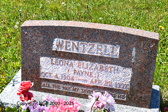Leona Elizabeth Wentzell
